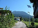 Tanzebengasse  mit Blick zum Kehlstein